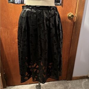 Michael Kors Laser Cut Midi Skirt